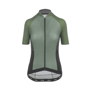 Camisa de Ciclismo Feminina Sprinter Coldblack Light Olive - BioRacer